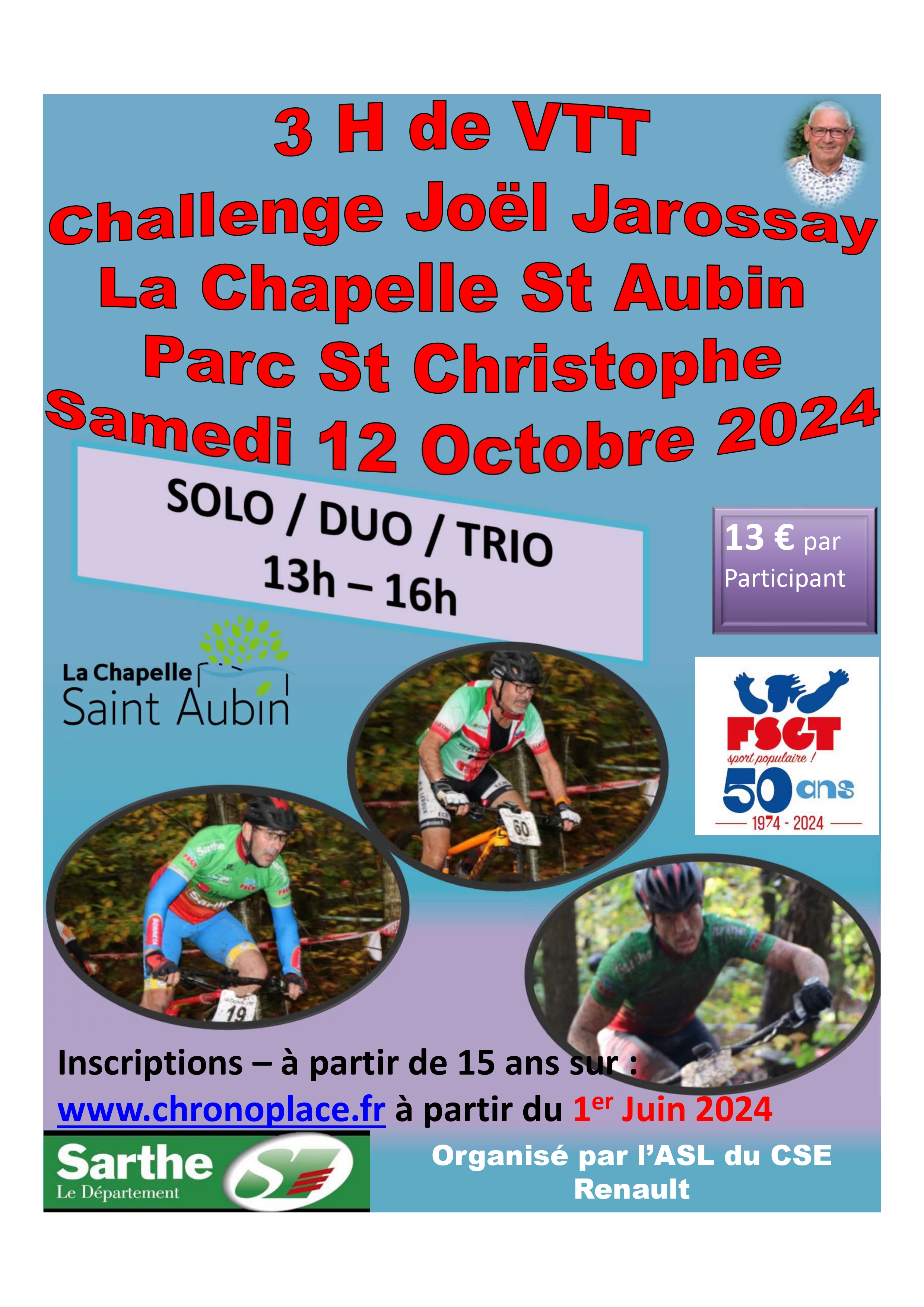3h VTT de la Chapelle-Saint-Aubin